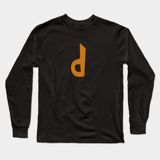 TD DJ - Child version "d" Long Sleeve T-Shirt by CourtR